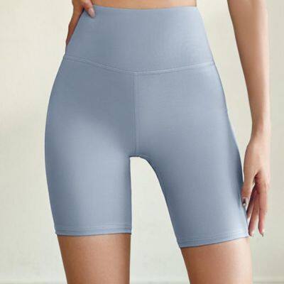 Großhandel von Damen-Hochbund-Shorts mit elastischem Bund, atmungsaktiven Fitnessshorts und Badehosen für das Anheben des Po, Lauf- und Yogahosen