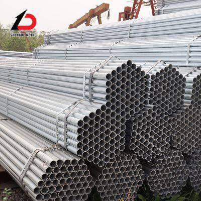 Hot Dipped Galvanized Steel Pipe ERW GI/GL Tube 0.5-40mm Thickness photo-2