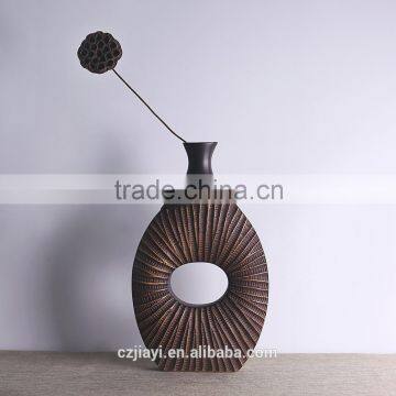 Jiayi Resin Vase Ornaments Upscale European Modern Art Hollow Wild Creative Crafts Decorations Ornaments photo-2