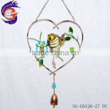 Beautiful Dragonfly Ornament Hanging Glow in the Dark Material Metal Bird Feeder Quality Choice photo-6