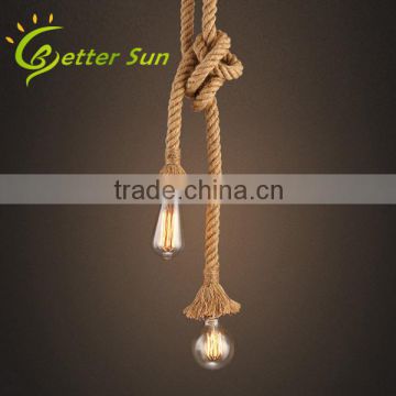 Creative DIY Hemp Rope Pendant Light Lamp for Home                        
                                                Quality Choice