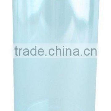 Clear Blue Plastic Canister