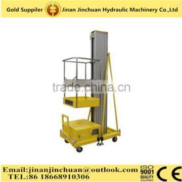 Aluminum Aerial Work Platform Lift Tables Lift Ladder Man Lift