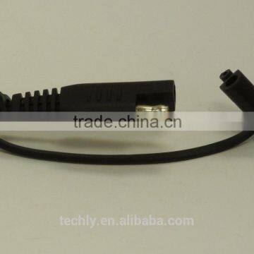 Black /red Twins Wire Two End Molding SAE 4.57plug Male Female Power Cable photo-5