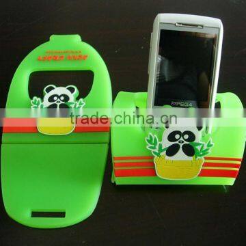 colorful lovely panda custom designed mobile phone holder for desk