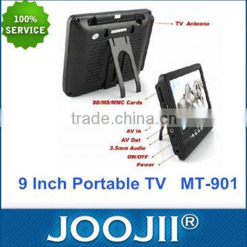 720p HD 9 inch portable tv with RADIO RECORD USB TF CARD