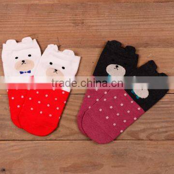 Women Knitting Anti-slip Cotton Socks photo-3