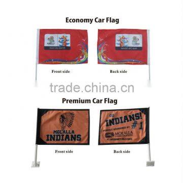 NO MOQ and Fast Delivery promotional custom car flags