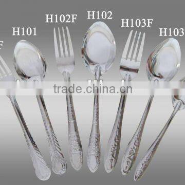 Stainless Steel Spoon & Fork