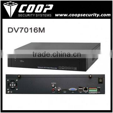 Real Time Standalone Onvif NVR P2P Cloud CCTV Full HD 3MP 16CH NVR Recorder