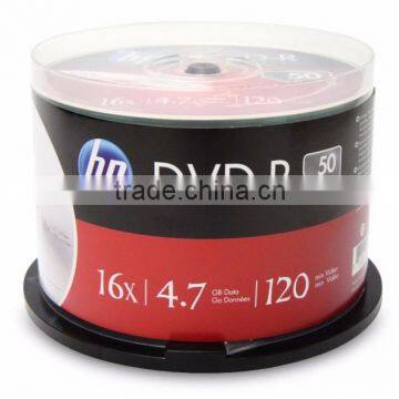 Taiwan H P Blank dvd wholesale. dvd-r 16x 4.7gb