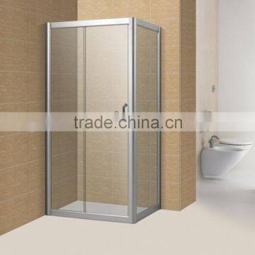 Bathroom Corner Mounted Tempered Glass Frameless Shower Room Quality Choice photo-5
