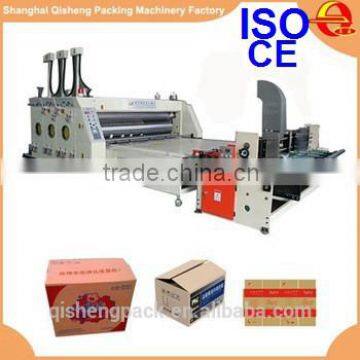Automatic Printing and Slotting Machine for Carton Box Production Plant