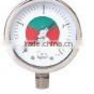 Pressure Gauge Adjustable Dead Band Pressure Switch - Diaphragm Type