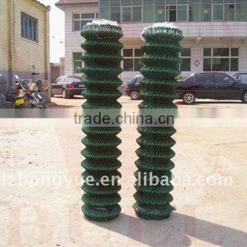 Galvanized/PVC Coated Chain Link Fence