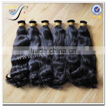 Top Quality Fast Delivery Wholesale Unprocessed Raw Curl Virgin Indian Hair 100% Remy Human Hair Indian Bulk Hair                        
                                                Quality Choice