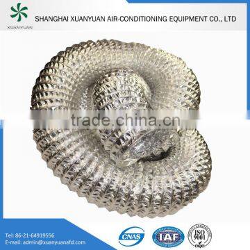 Flame and Heat Resistant Combi Glass Fabric Flexible Duct for Air Conditioning System