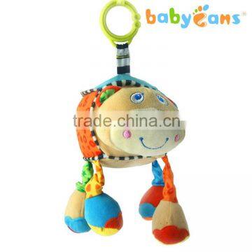 High Quality Baby Toys Stuff Shape Plush Baby Musical Hanging Toys Infant Doll photo-3