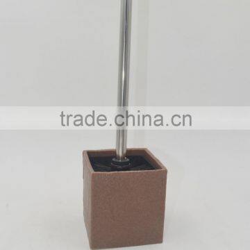 Brown Polyresin Sandstone Bathroom Accessories Set for Hotel and Home photo-5