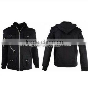 Hot selling men's jacket with hoody