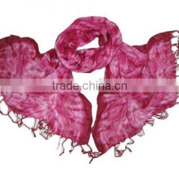 Tie-Dye Acrylic Hot and Fancy Pashmina Shawl Hijab Scarf