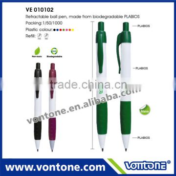 promotional recycled plastic ball pen