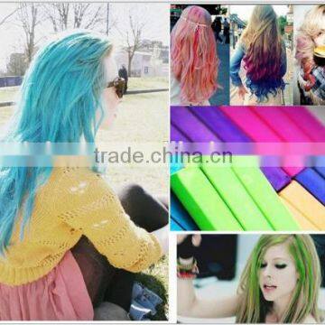 Temporary non-toxic soft pastel colorful hair chalk