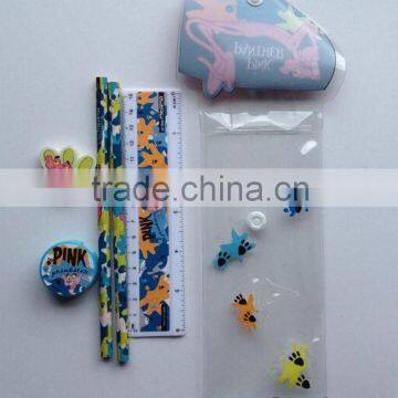 mini stationery set in PVC bag