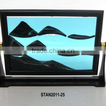 Green Moving Sand Pictures/ABS Frame Soothing Sand photo-6