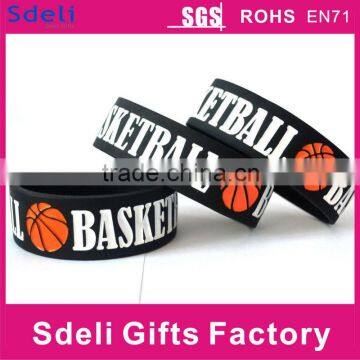 Cheap Custom Printing Silicone Rubber Wristband/silicone Bracelet photo-4