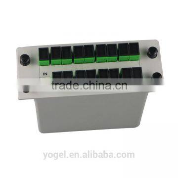 Profession Produce Inserting Single Mode 1x16 SC/APC Optical Fiber Coupler Splitter photo-3