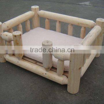 Outdoor Wooden Dog Bed photo-3