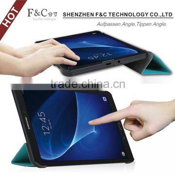 Guangdong Lightweight Multicolor Hot Press Super Slim Smart Stand Case for Samsung Galaxy Tab A 10.1 T580 photo-4