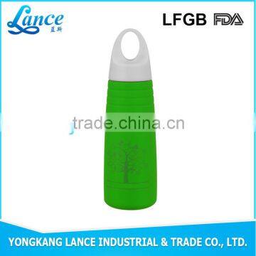 500ml clear aluminum water bottles wholesale