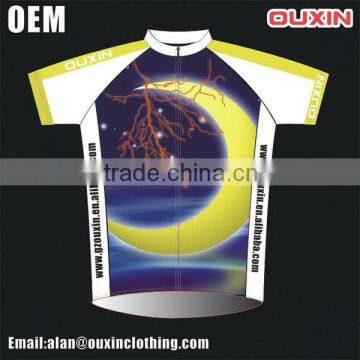 OEM China factory sublimaite sleeveless cycling jersey