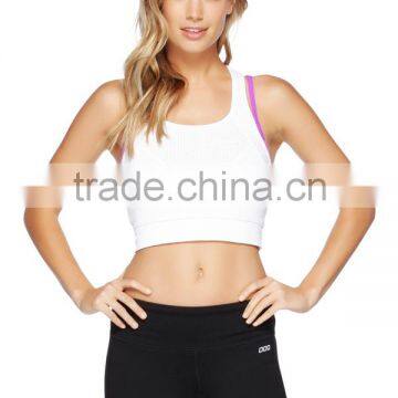 PFP White color 88% nylon 12% spandex print fabric for yoga