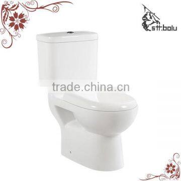 Washdown 2 piece toilet bowl floor