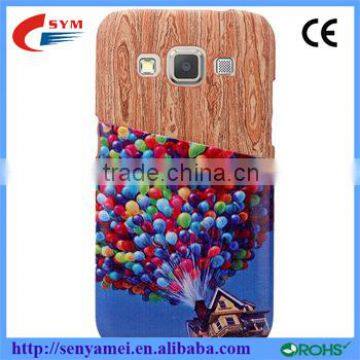 Colorful fire balloon wood case for samsung s7 cover Shenzhen factory 2016 hot sellings