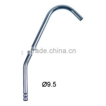 9.5MM Diameter Faucet Tube, Brass / S.S Material Faucet Spout, C Shape