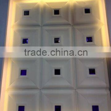 GLM Leather wall panel Interior decoration lightweight 3d china wall panel machines New HOT products bring you new profit