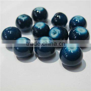 10mm cheap glass beads for sale round neon color glass beads SCB017