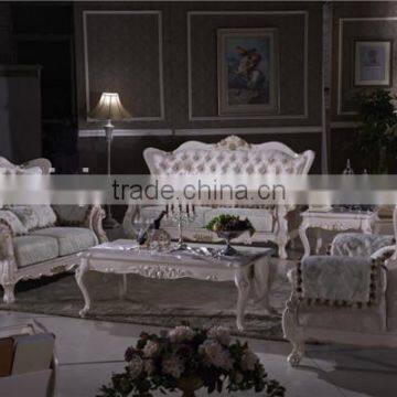 Fabric Sofa Set / Wooden Frame Sofa / Beauty Salon Furniture L369