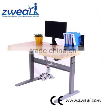 the wide height-adjustable standing desk factory wholesale