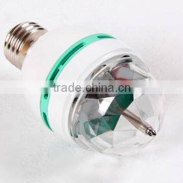 Hot Sale Crystal Magic Ball Rotating Diso Led Party Decoration Lights Bulb photo-2