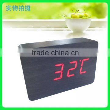Multi-function Digital Wooden Table Clock