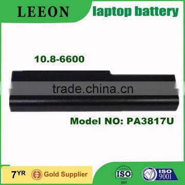 Leeon 6600mah laptop battery for TOSHIBA PA3817U-1BRS