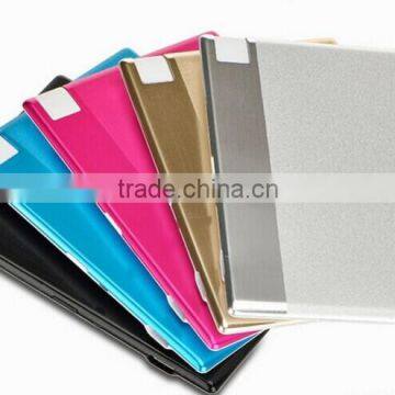 Built-in Cable Power Bank Credit Card Size Mobile Charger for Smartphones photo-6