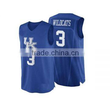 Basketball Jersey Uniform Design Color Blue for Men photo-3