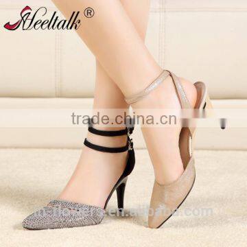 Latest Hidden Heels Design Ladies Fashion High Heel Shoes and Flat Shoes Foldable Heels photo-2
