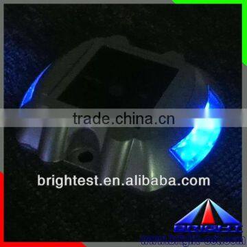 blue color, flashing led solar light road stud